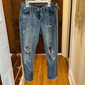 Gap ripped jeans